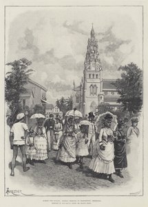 A través de dos océanos, domingo por la mañana en Georgetown, Demerara